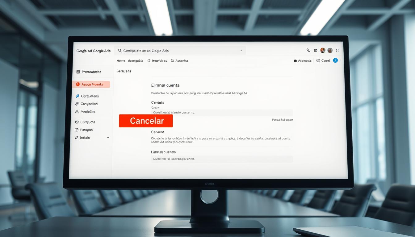 Cancelar o eliminar cuenta Google AdWords – Guía práctica