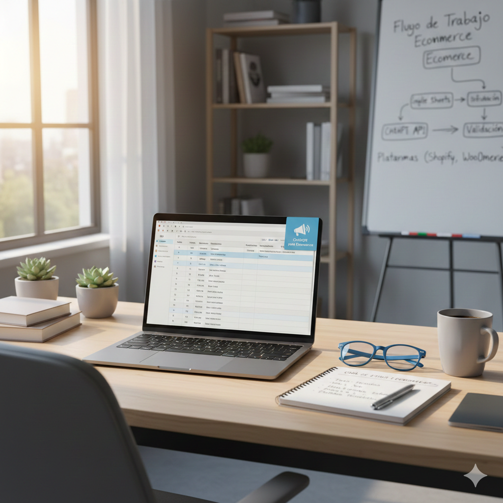 Usando ChatGPT para reescribir descripciones de producto masivas para la nueva temporada.